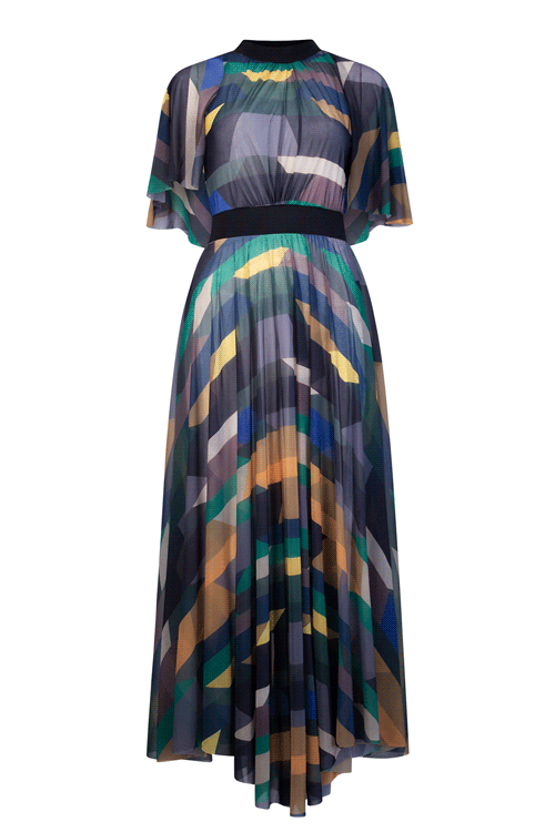 AIMEE Small Blues Olympia Print
