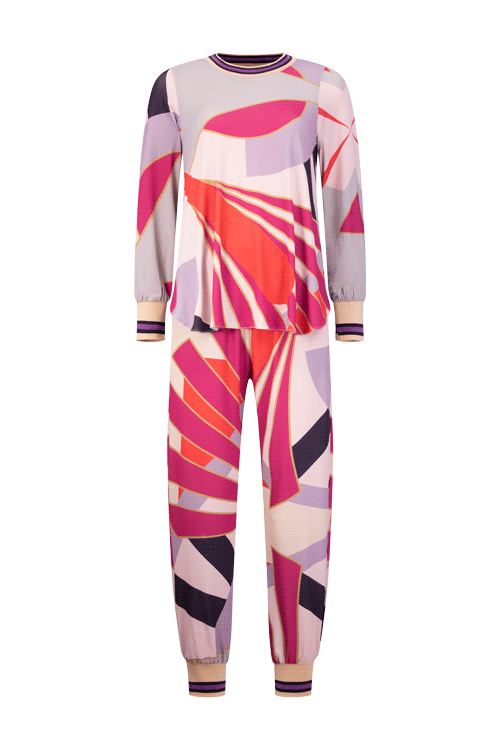 KANYAY Medal Lilac Leopard Maxi Print