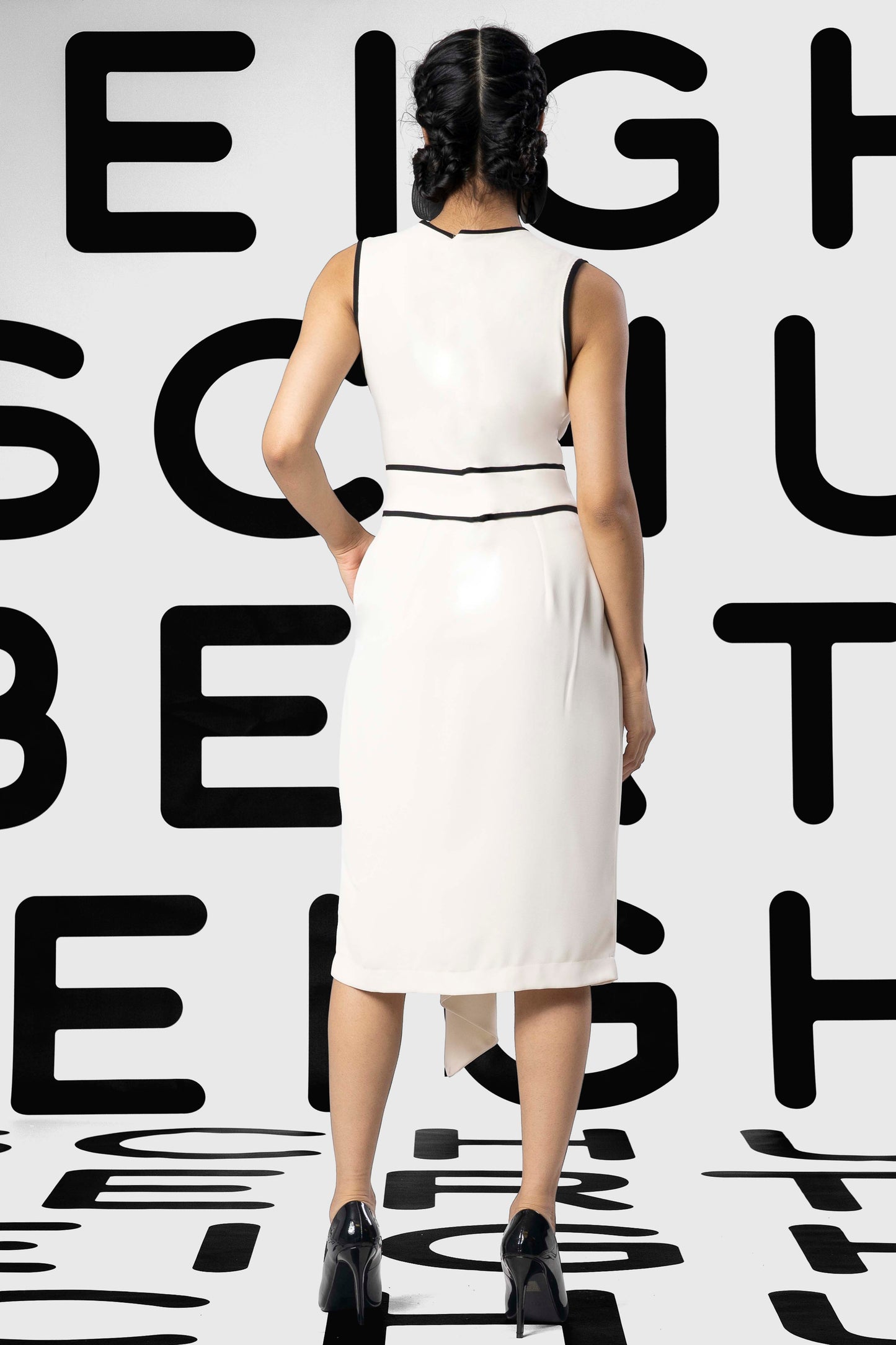 CHELSEA Mousse Printed Piping