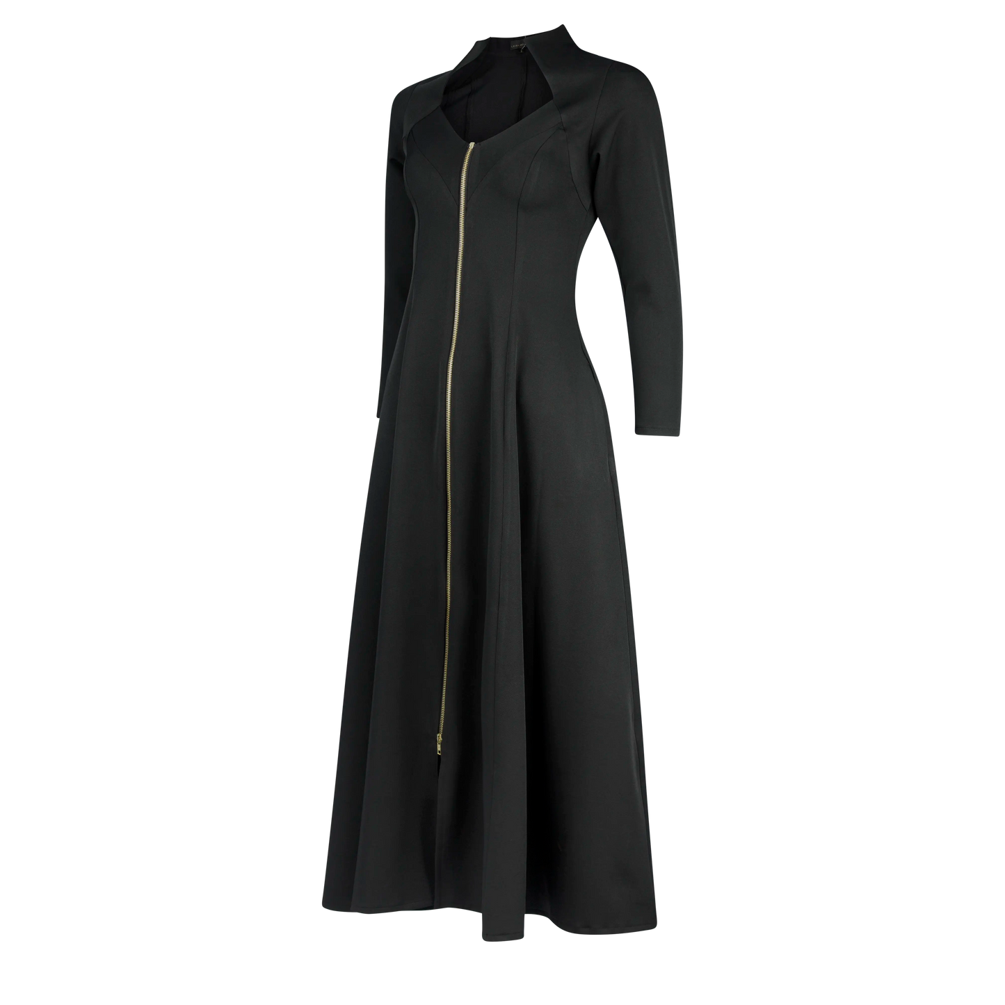 CLARIAT Black Coat Dresses Leigh Schubert