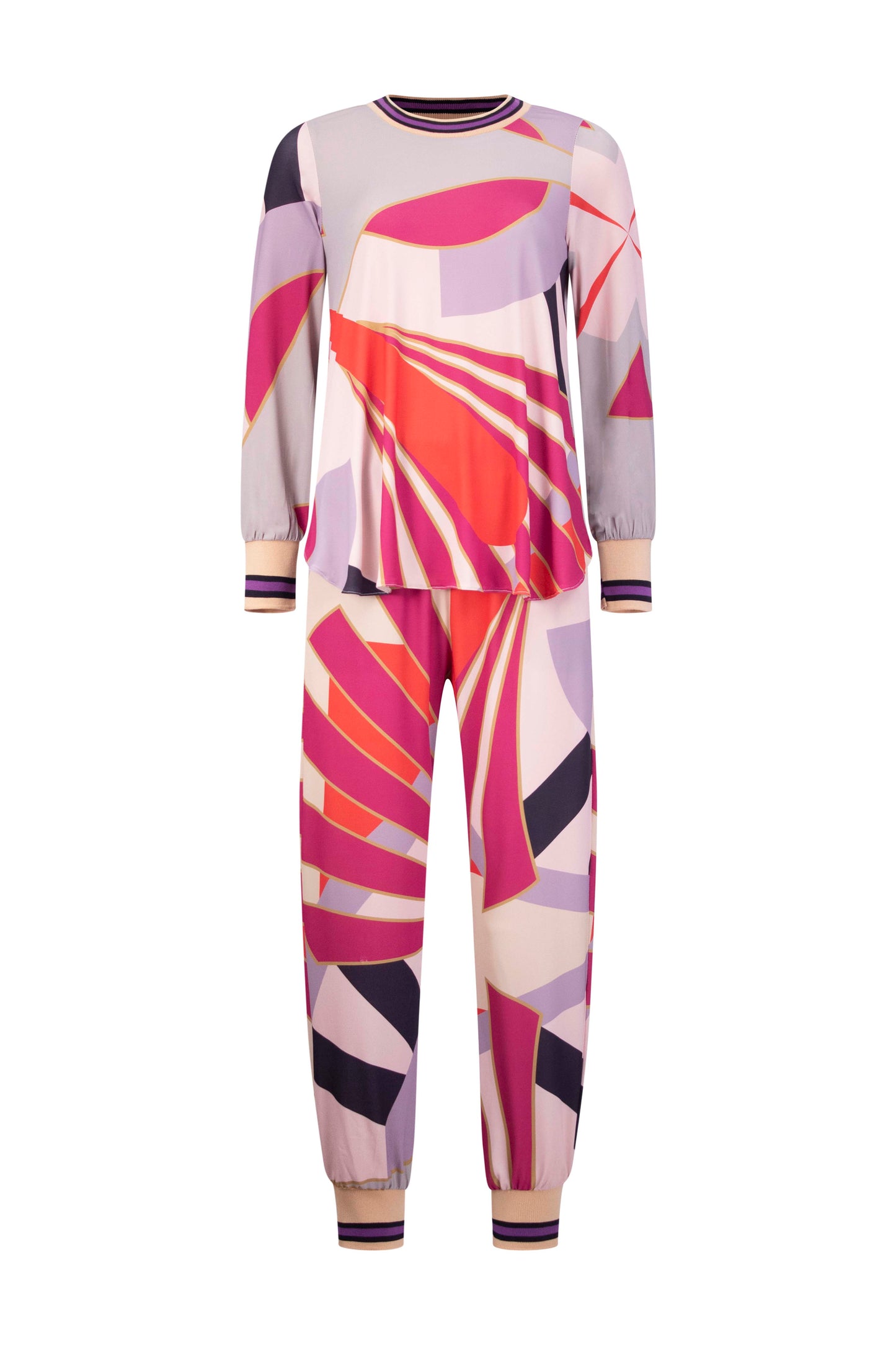 KANYAY Medal Lilac Leopard Maxi Print