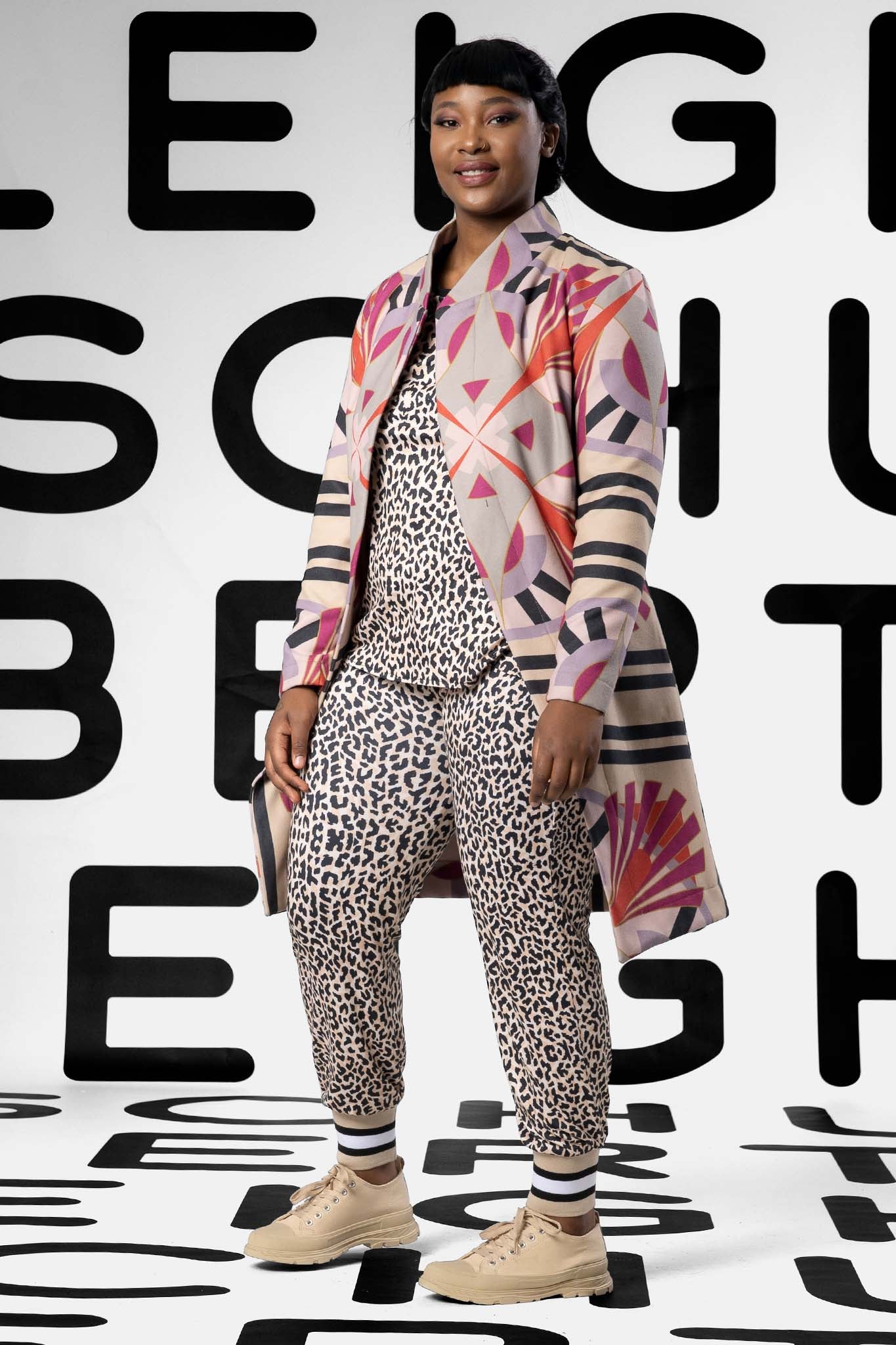 KANYAY Medal Leopard Print