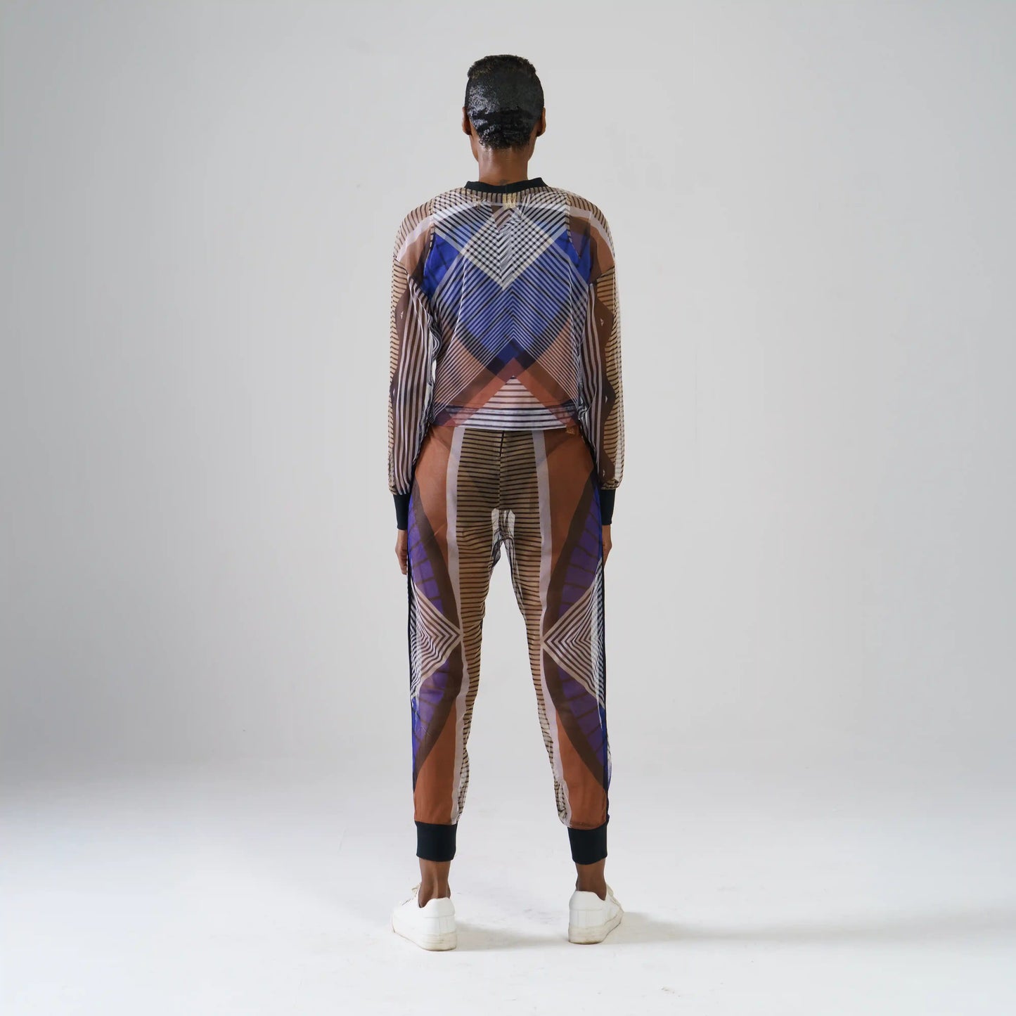 MAKUNDA Sheer tulle Akeso Print Shirts & Tops Leigh Schubert