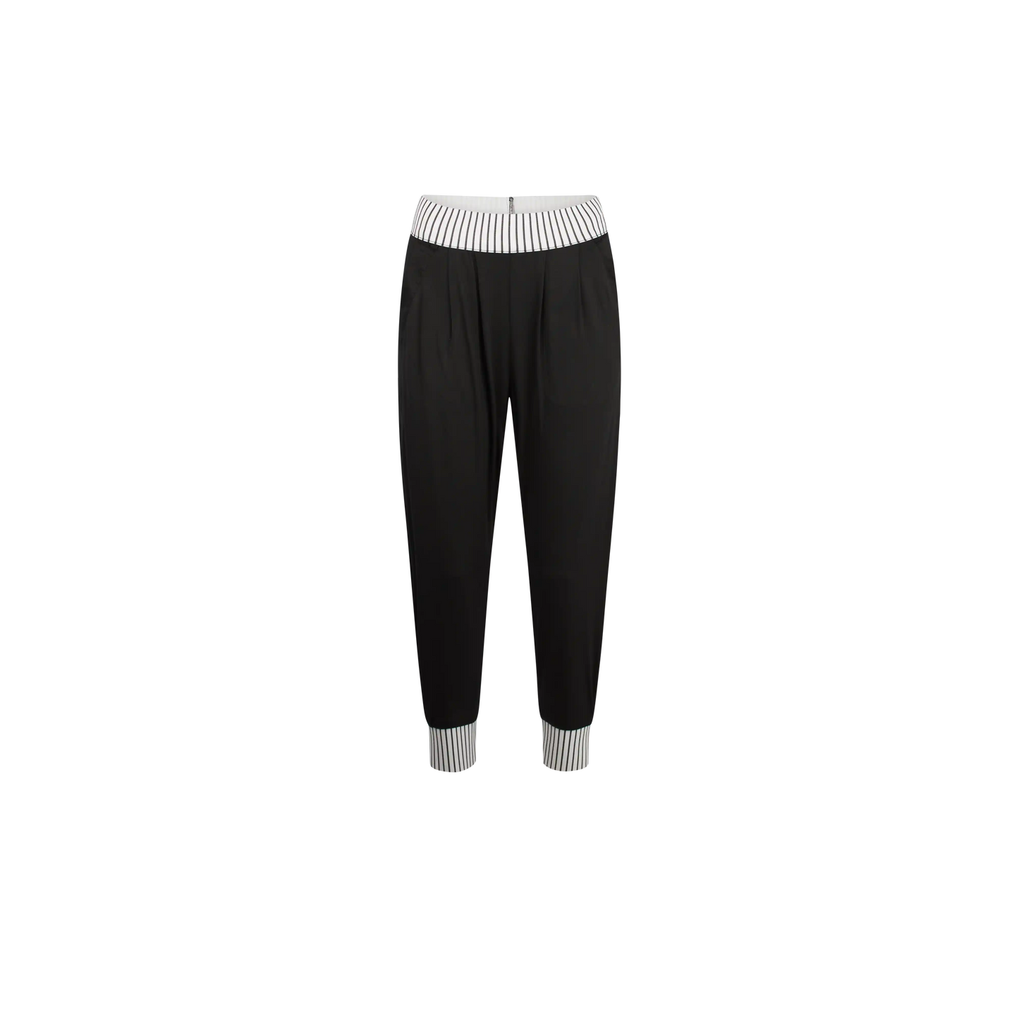 RENAY Black With Stripe Trims Outfit Sets Leigh Schubert