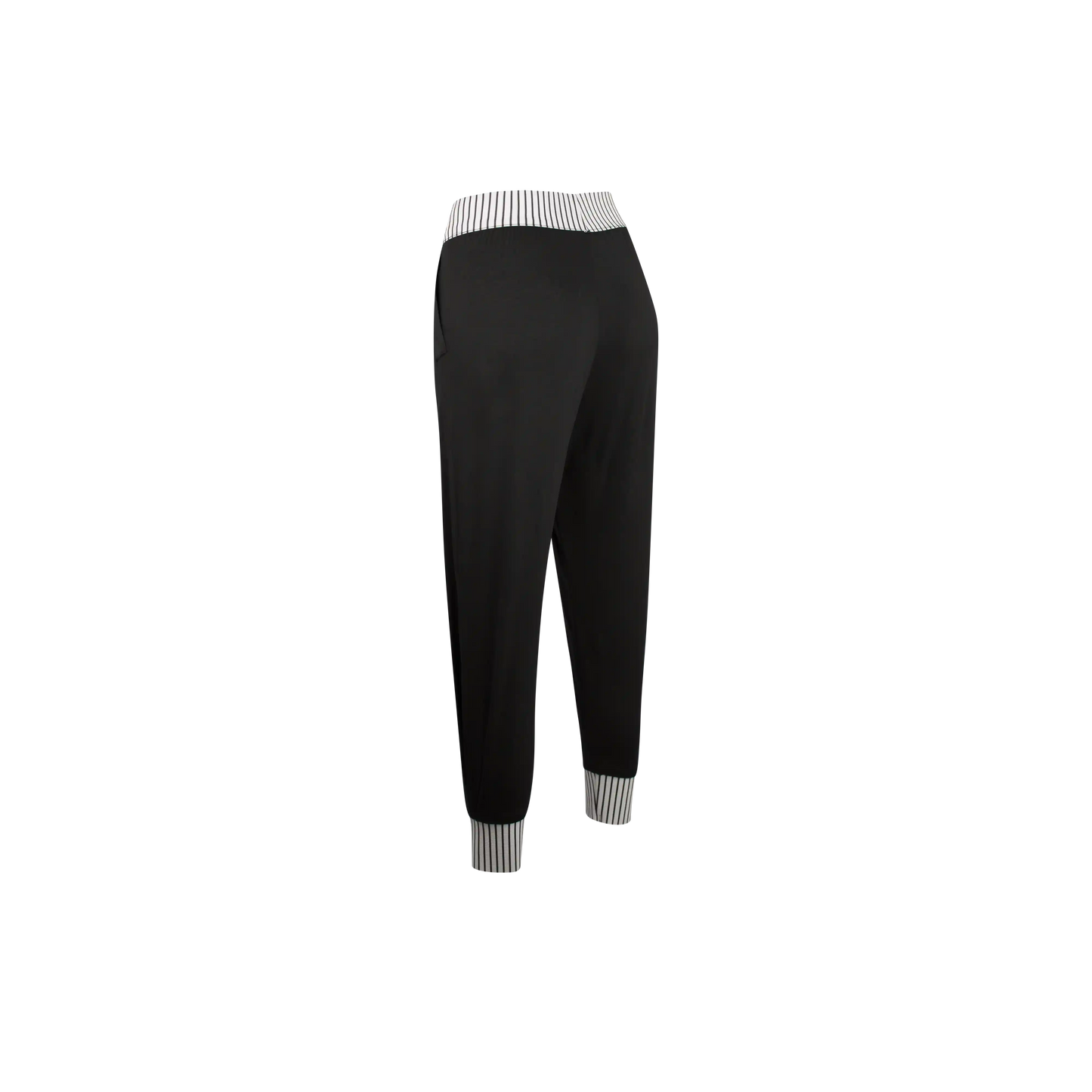 RENAY Black With Stripe Trims Outfit Sets Leigh Schubert