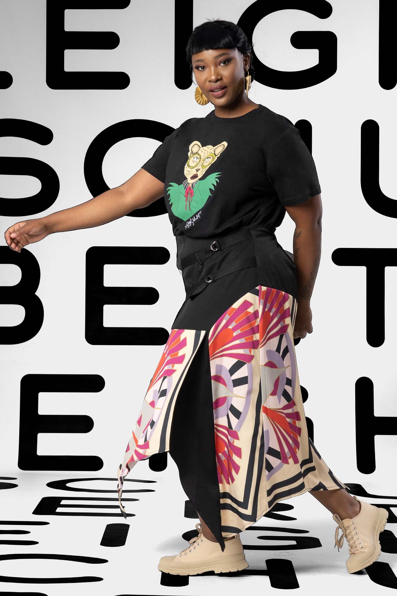 TEE SHIRT Long Sleeve White Shirts & Tops Leigh Schubert