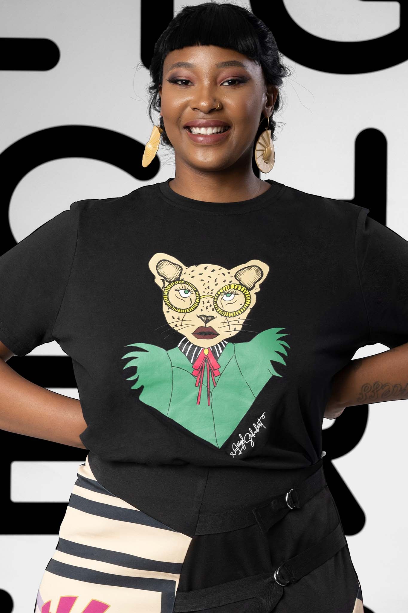 TSHIRT TIGER White