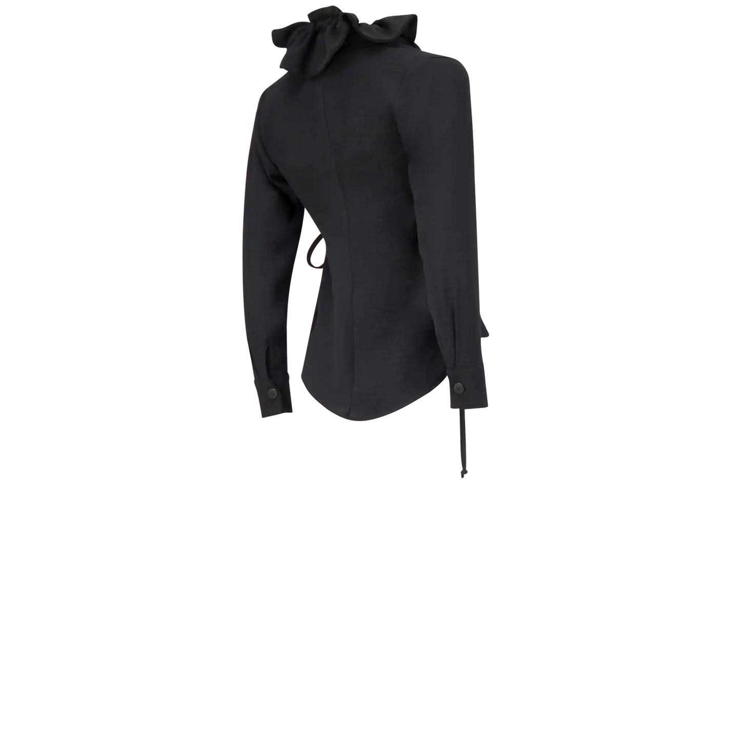 TINKA Black Crepe Shirts & Tops Leigh Schubert