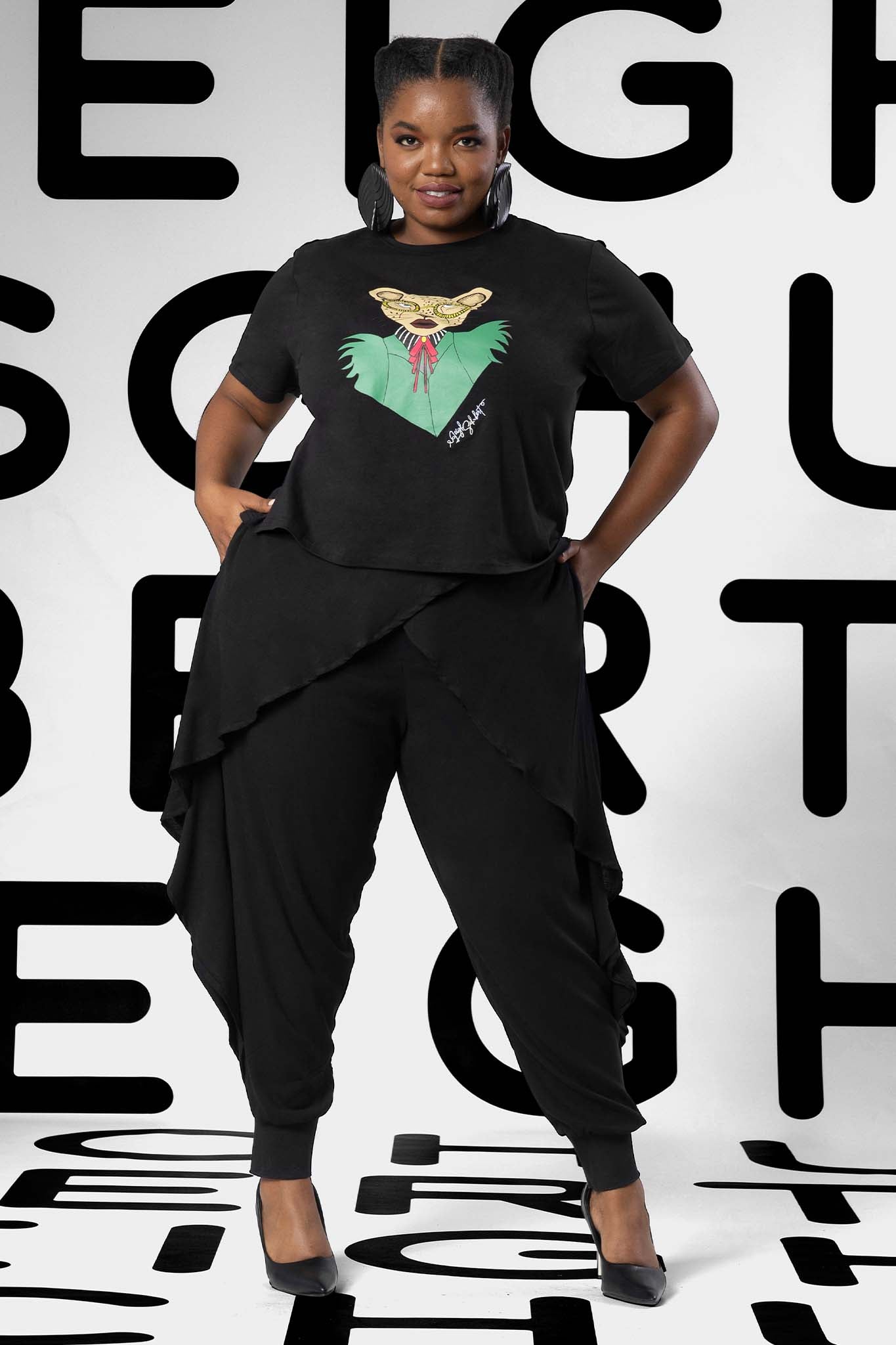 TSHIRT TIGER Black