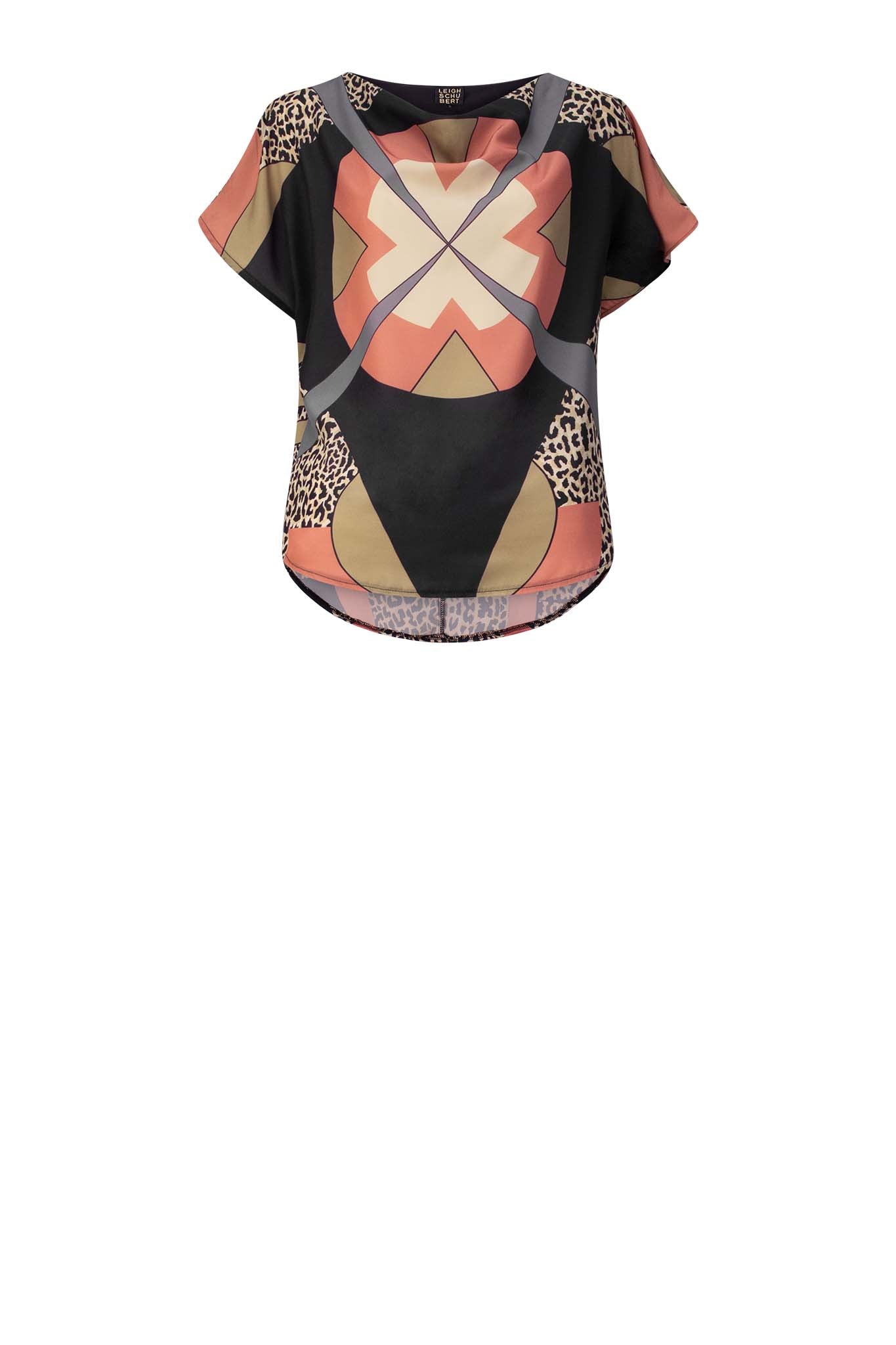 THEO Medal Leopard Black