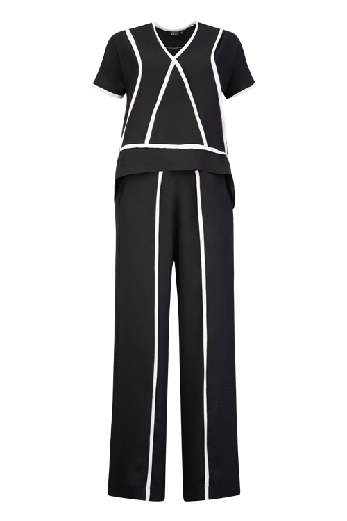 LOS ANGELES Black Ivory Outfit Sets Leigh Schubert