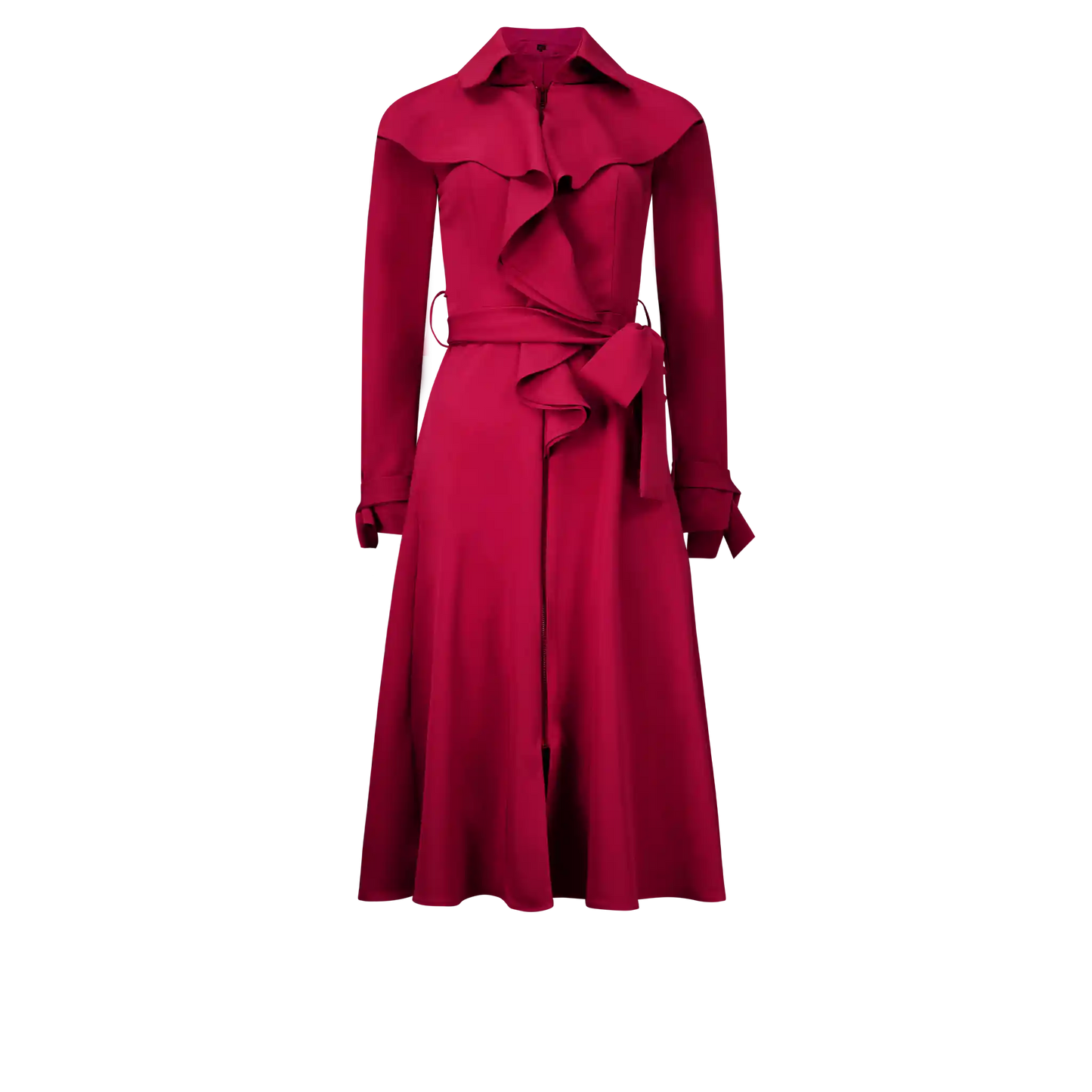 IRIS Red Coat Dresses Leigh Schubert