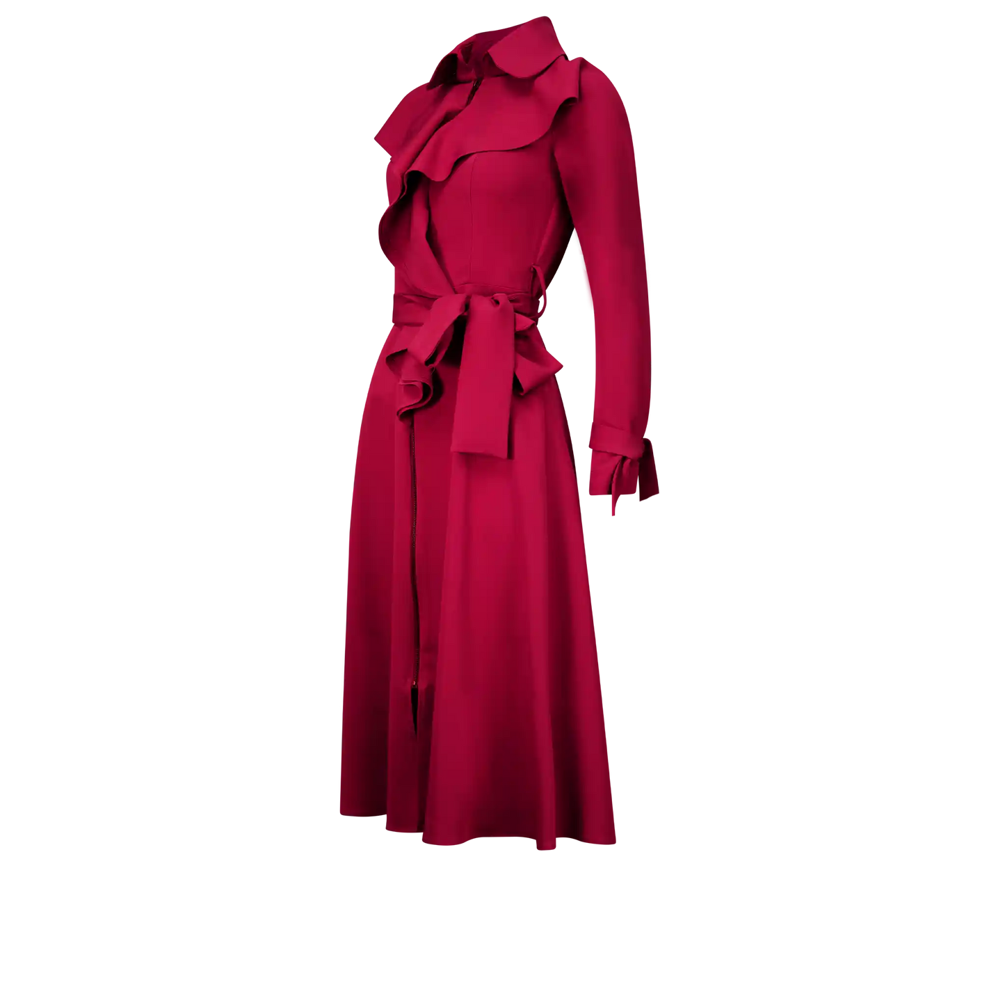 IRIS Red Coat Dresses Leigh Schubert