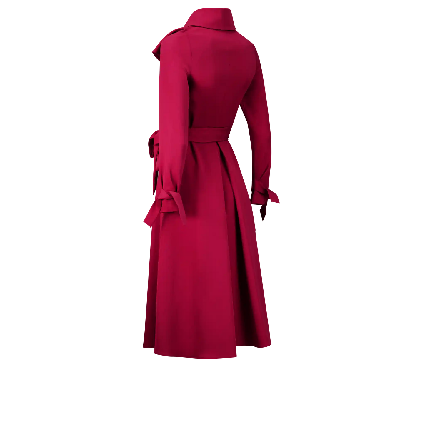 IRIS Red Coat Dresses Leigh Schubert