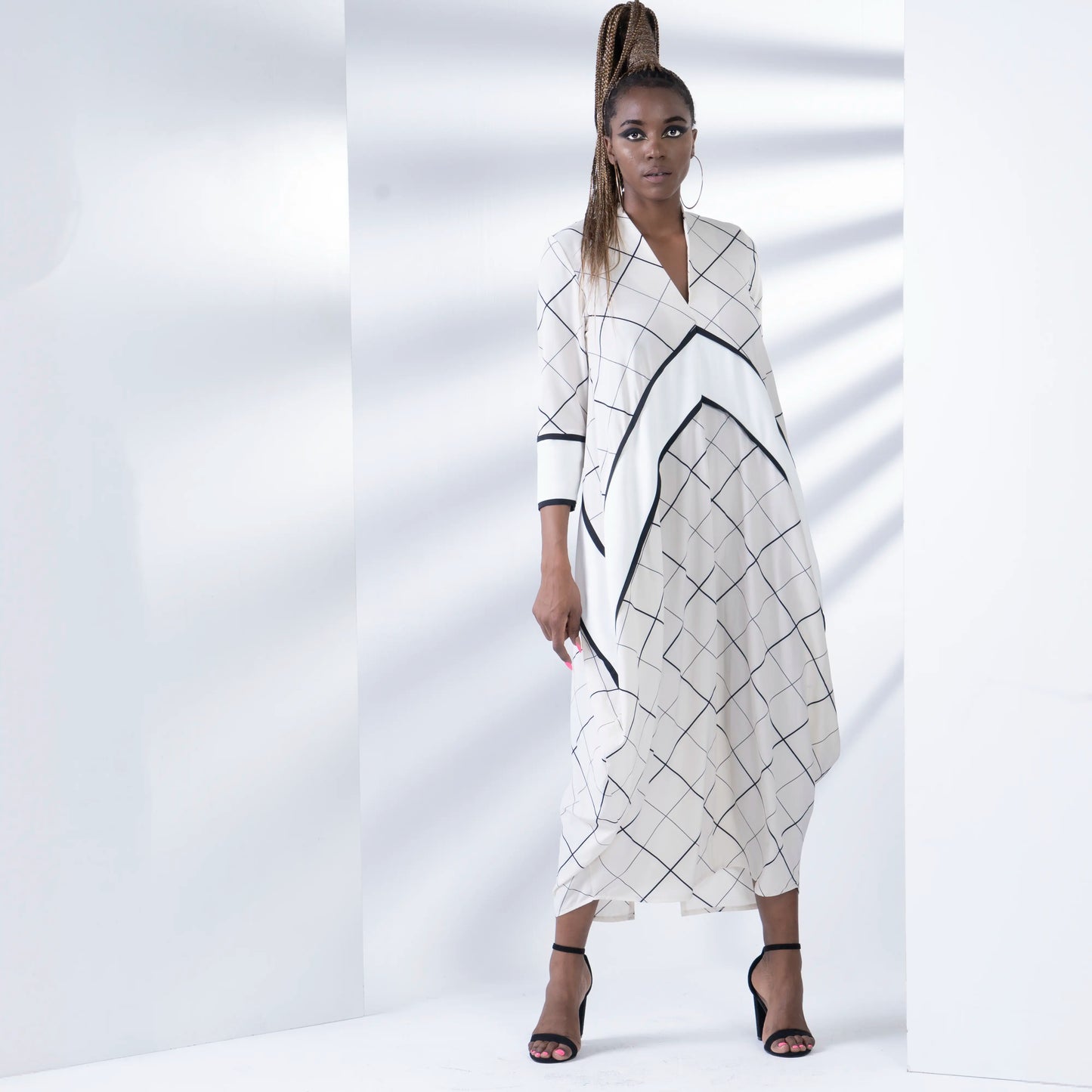 ROYCO ZigZag Print Dresses Leigh Schubert