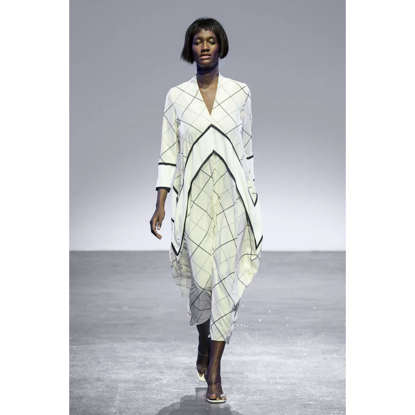 ROYCO ZigZag Print Dresses Leigh Schubert