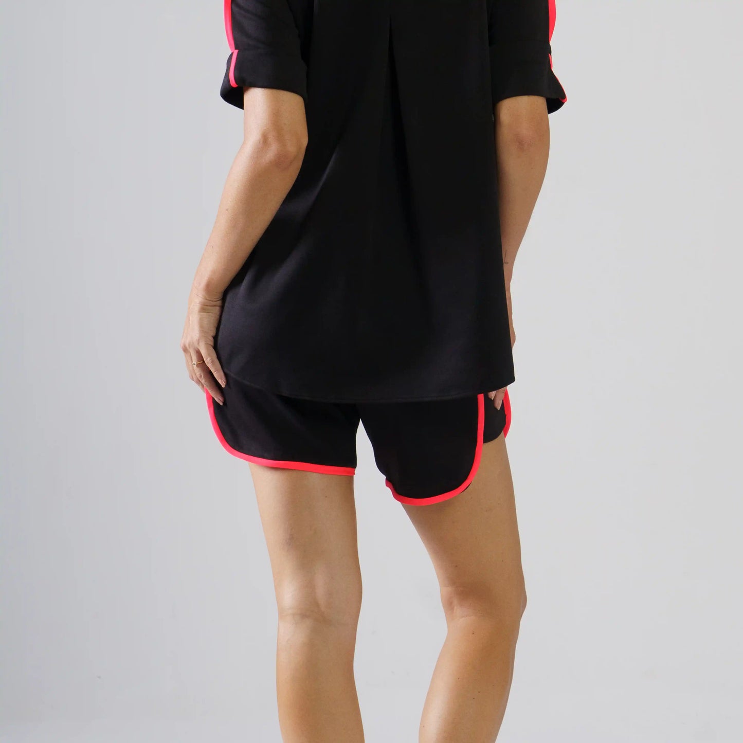 ALRICH Black Neon Shorts Leigh Schubert