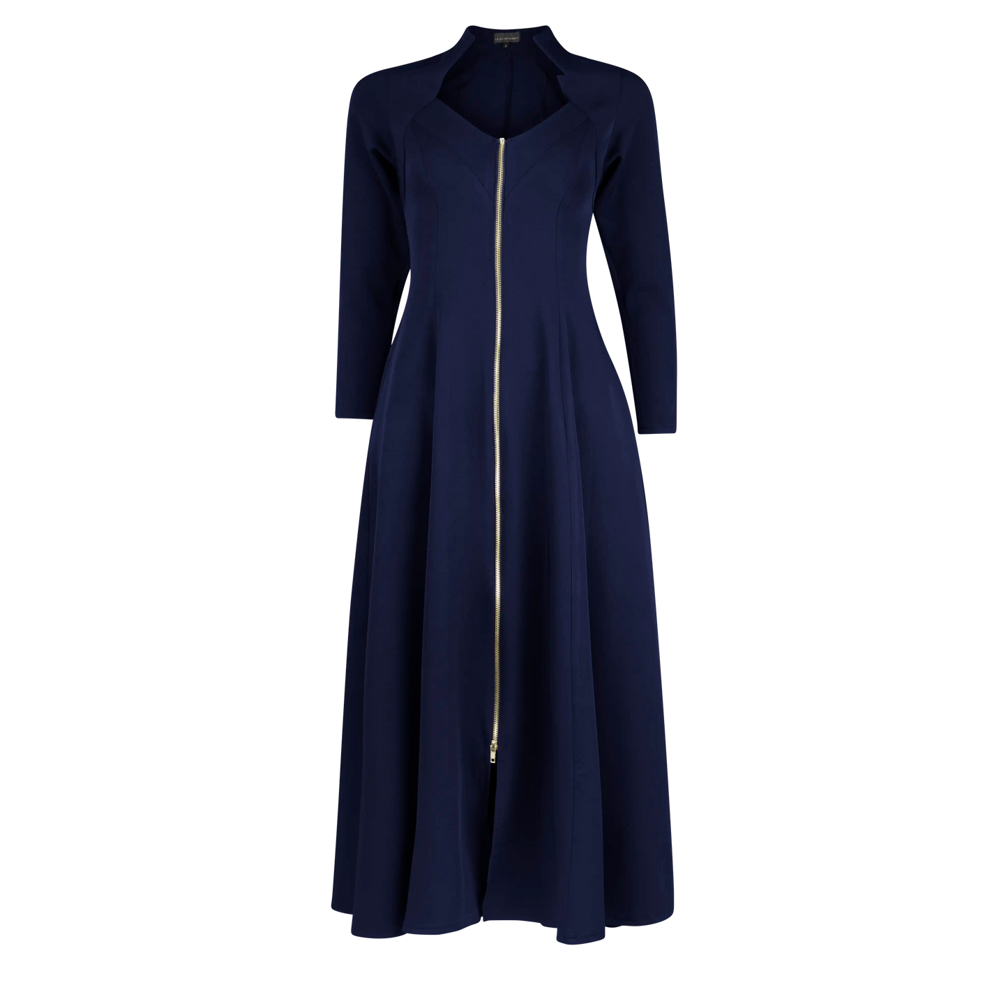 CLARIAT Navy Coat Dresses Leigh Schubert