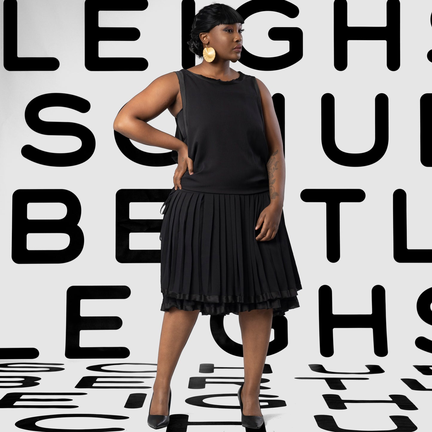 DENVER Black Dresses Leigh Schubert