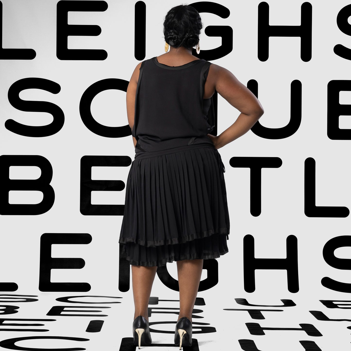 DENVER Black Dresses Leigh Schubert