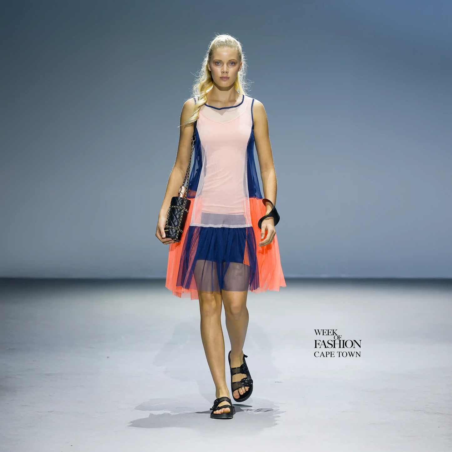 HELENA Navy Blush Lobster Dresses Leigh Schubert