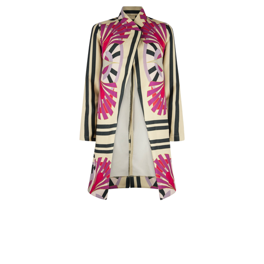 JOSYPHINE Block Medal Print Coats & Jackets Leigh Schubert