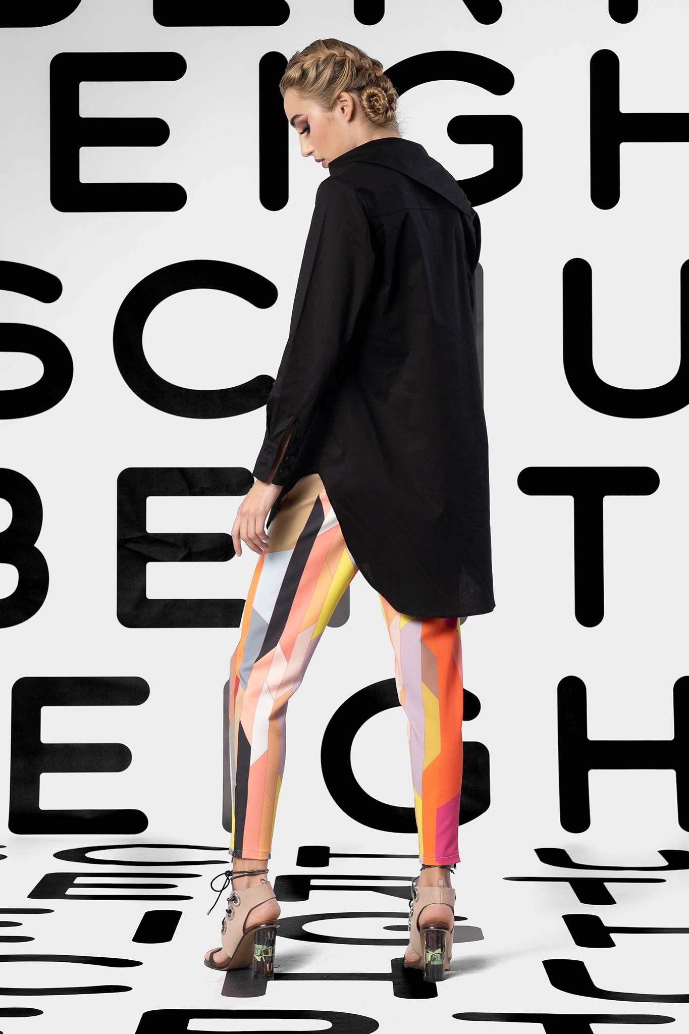 CARLA Black Shirts & Tops Leigh Schubert