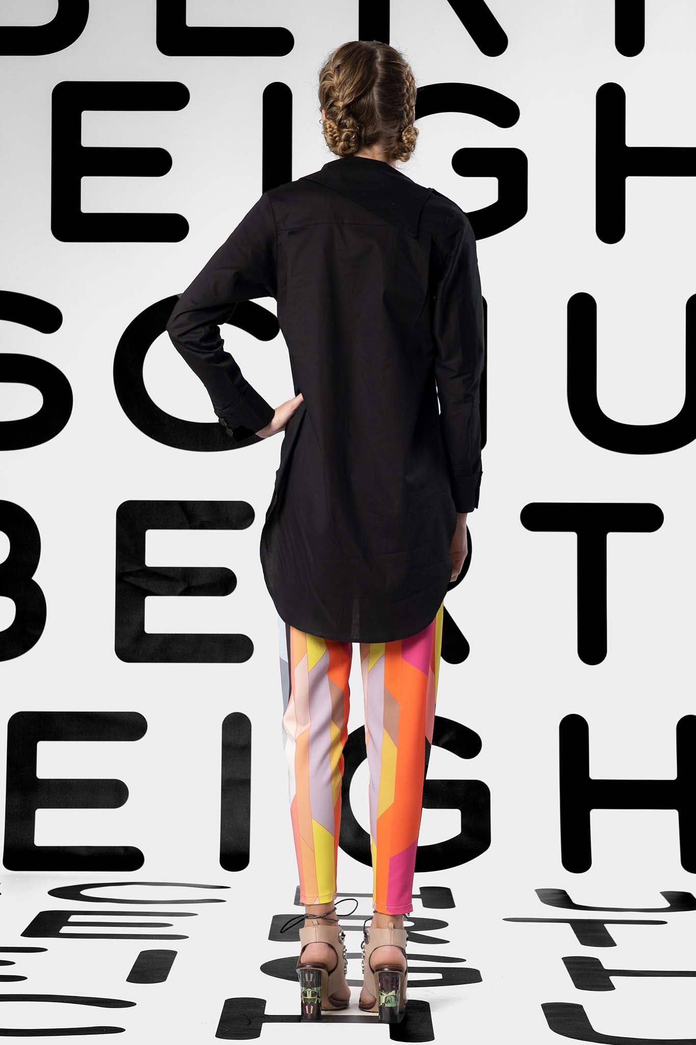 CARLA Black Shirts & Tops Leigh Schubert