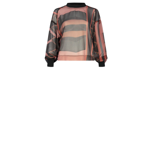 MAKUNDA Jayden Print Navy Stone Shirts & Tops Leigh Schubert