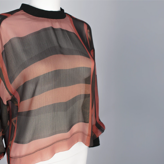 MAKUNDA Jayden Print Navy Stone Shirts & Tops Leigh Schubert