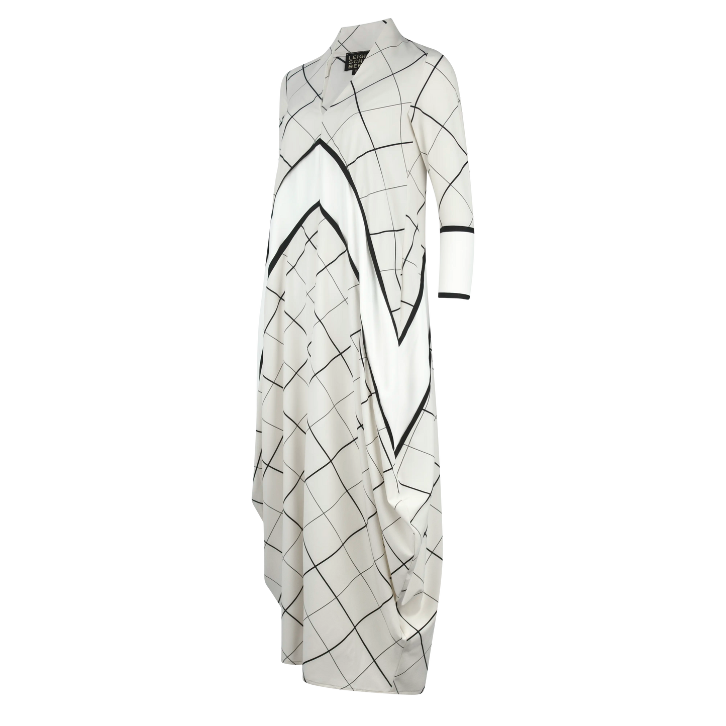 ROYCO Grid Print Dresses Leigh Schubert