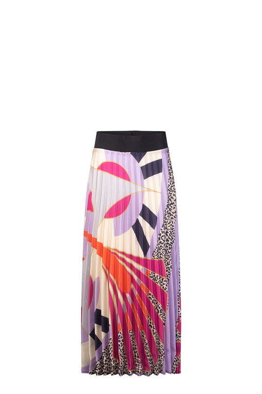 SARGE Medal Print Lilac Skirts Leigh Schubert