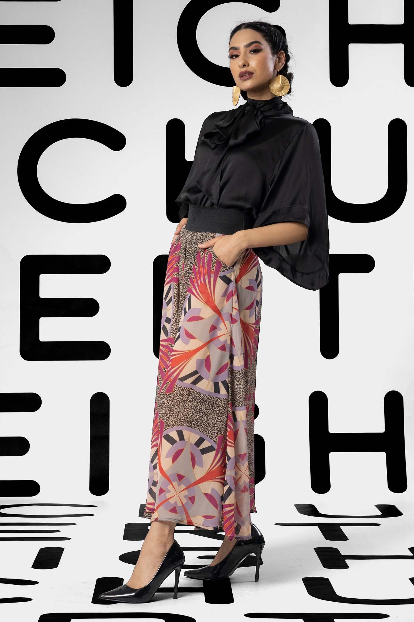 HURLEE Black Shirts & Tops Leigh Schubert