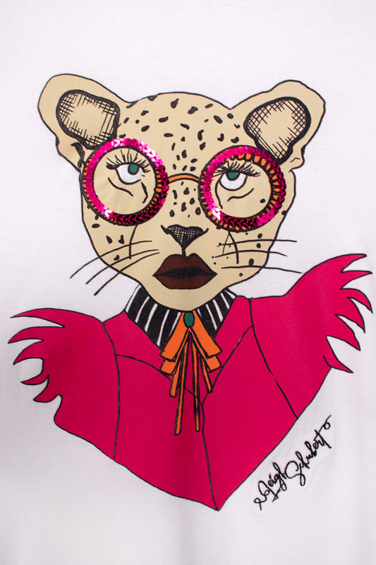 TEE SHIRT Long Sleeve Ivory Shirts & Tops Leigh Schubert