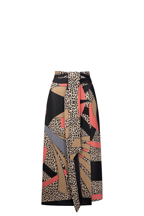 PANTHER Medal Black Leopard Print