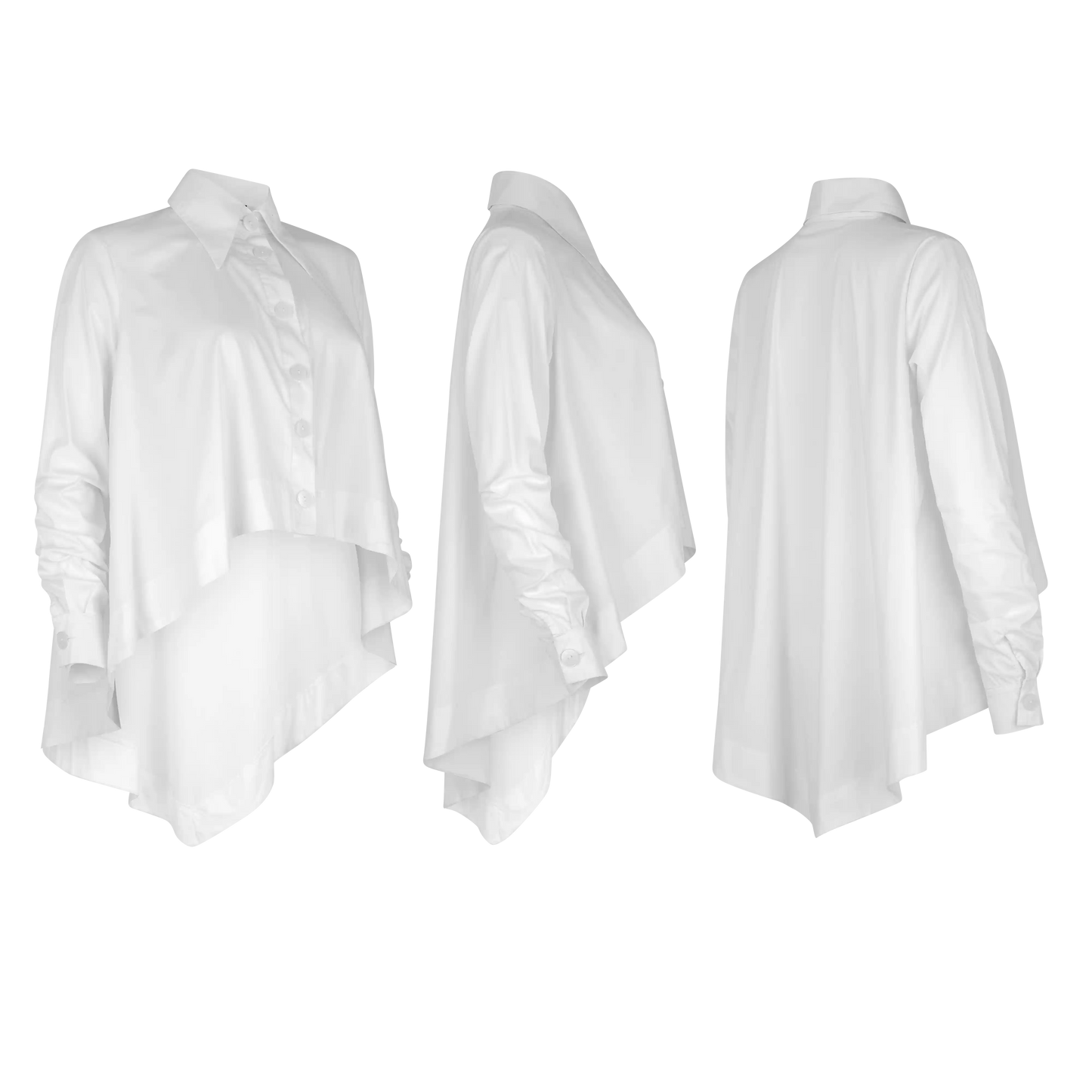 ADAM White Shirts & Tops Leigh Schubert
