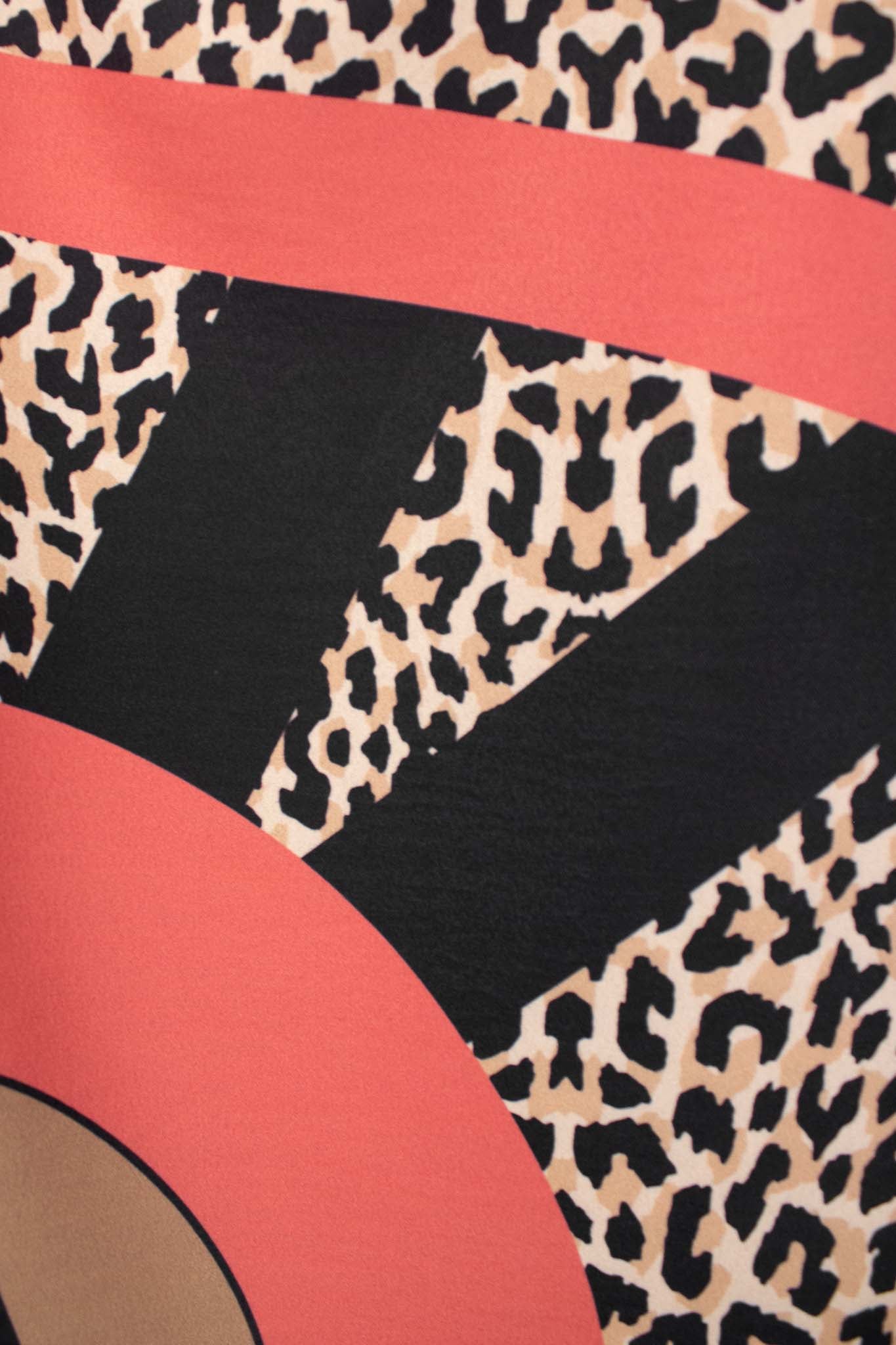 PANTHER Medal Black Leopard Print