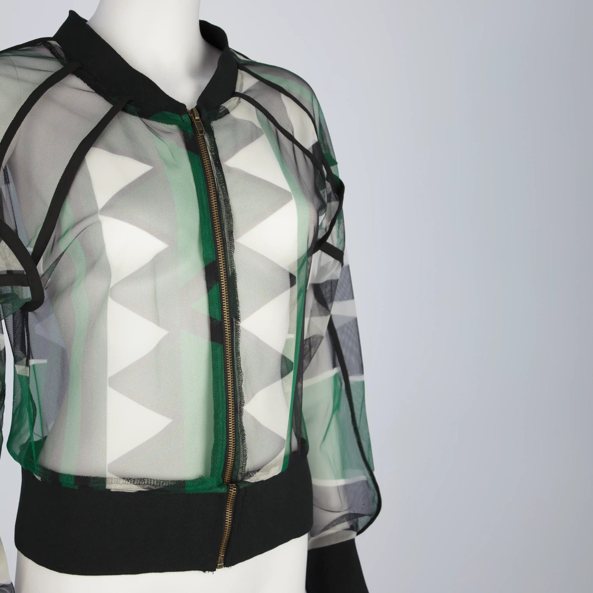 RAMONE Print Jayden Greens w Black Shirts & Tops Leigh Schubert