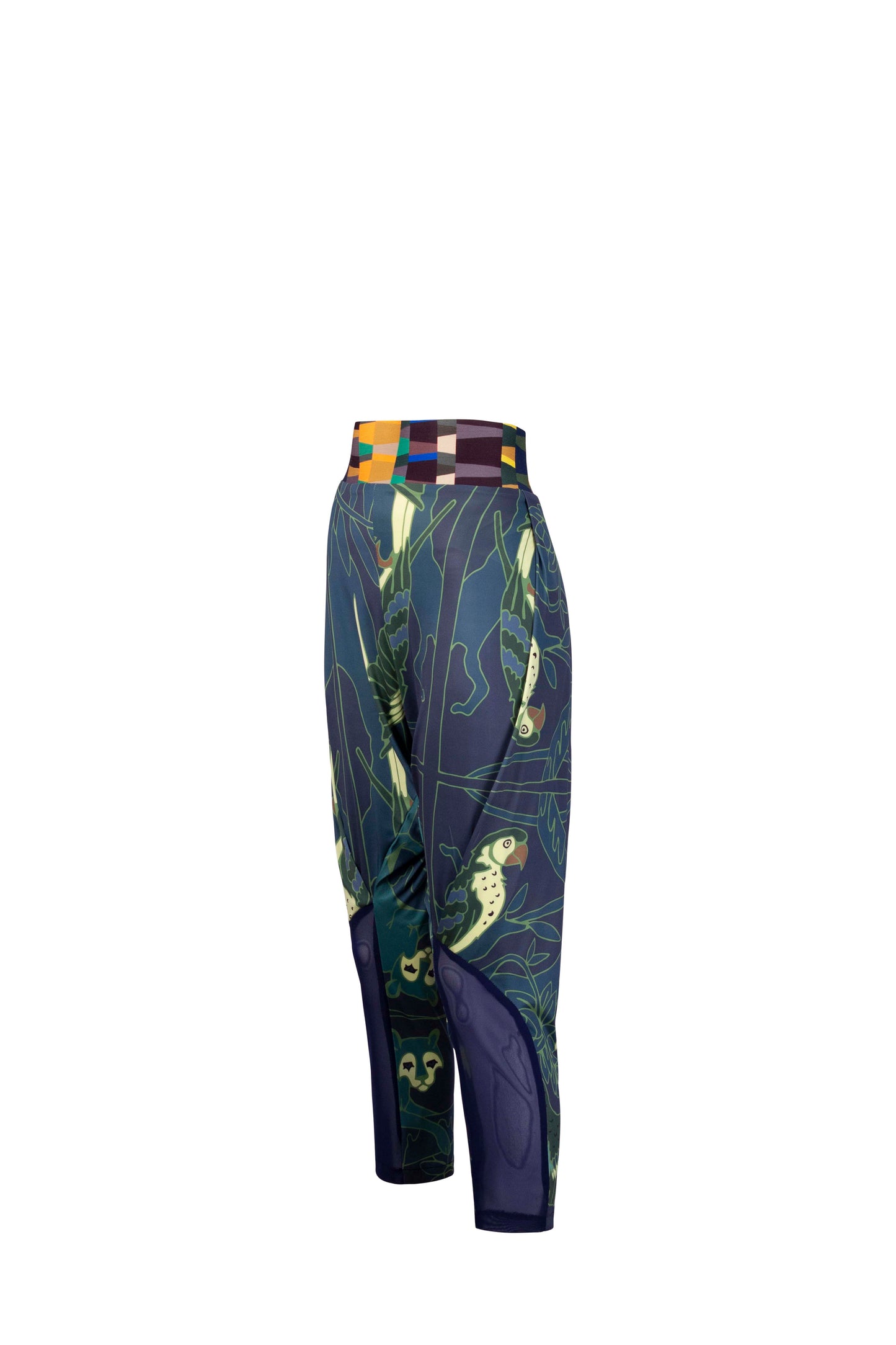 GRAYSTONE Wild Print Navy Lime