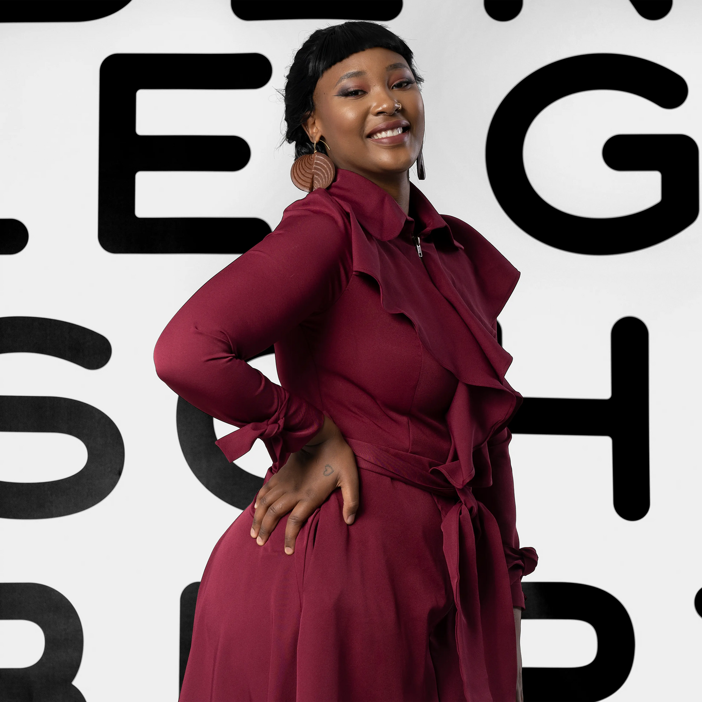 IRIS White Coat Dresses Leigh Schubert