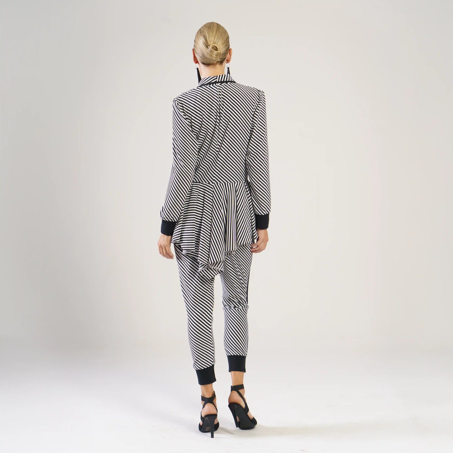 PIROT Pants Diagonal Stripe Pants Leigh Schubert