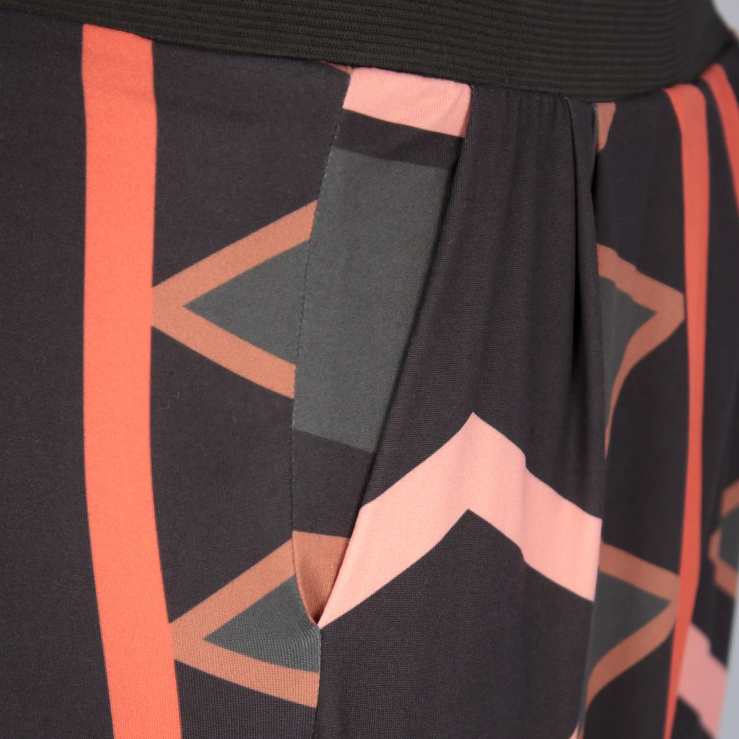 ROVA Jayden Print Navy Pants Leigh Schubert