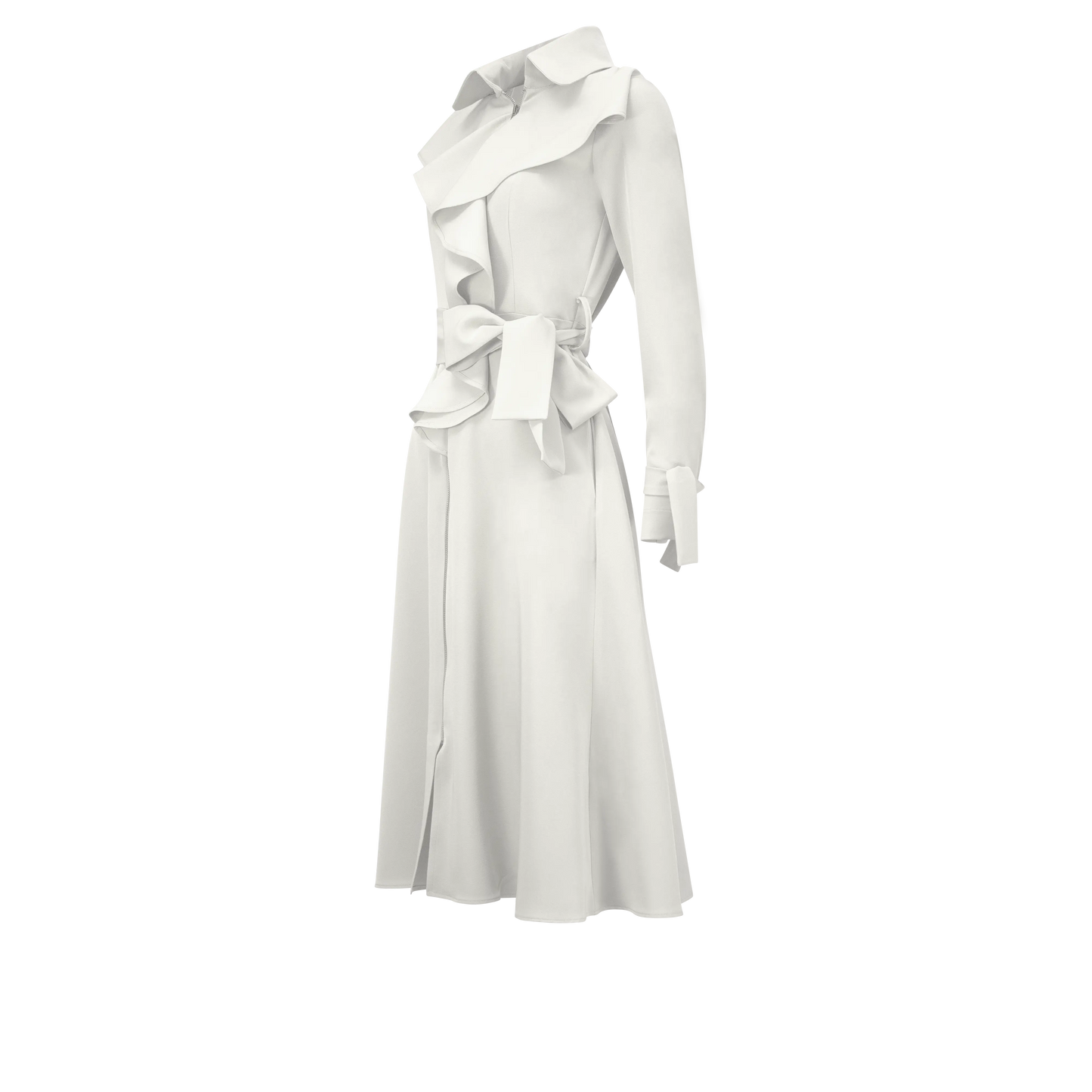 IRIS White Coat Dresses Leigh Schubert