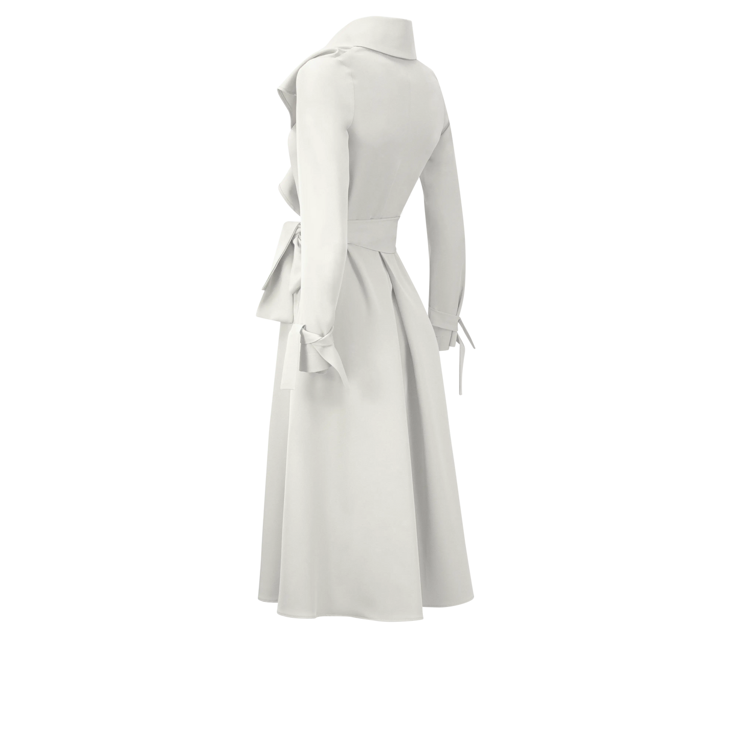 IRIS White Coat Dresses Leigh Schubert