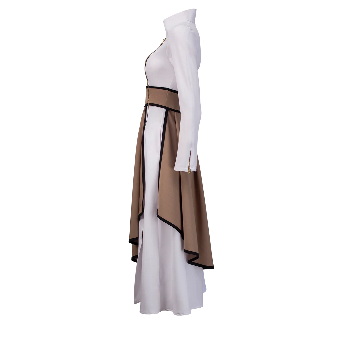 PAPRIKA White Mocha Coat Dresses Leigh Schubert