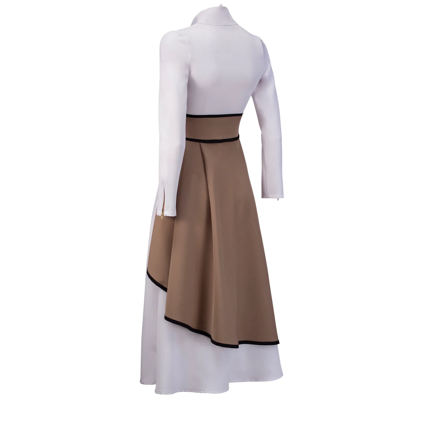 PAPRIKA White Mocha Coat Dresses Leigh Schubert