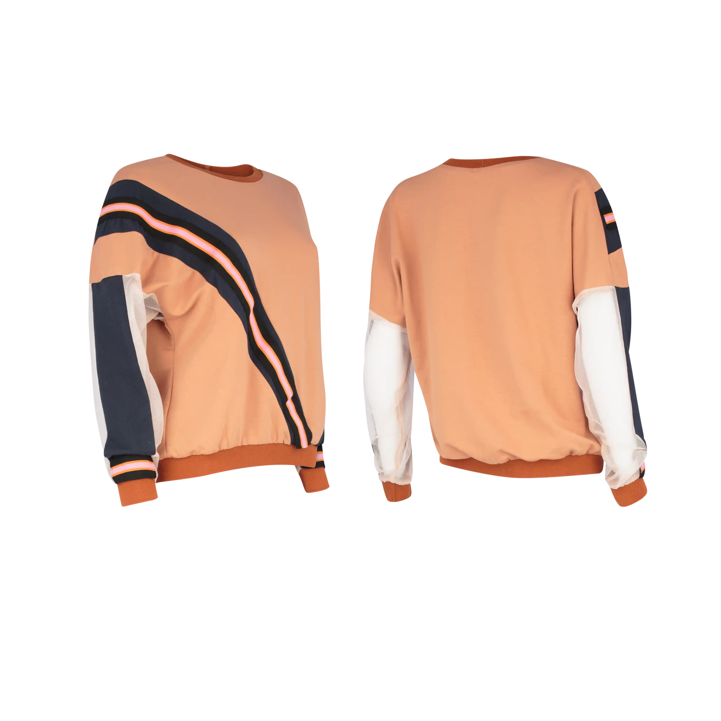 WIZARD Clay Navy Rust Shirts & Tops Leigh Schubert