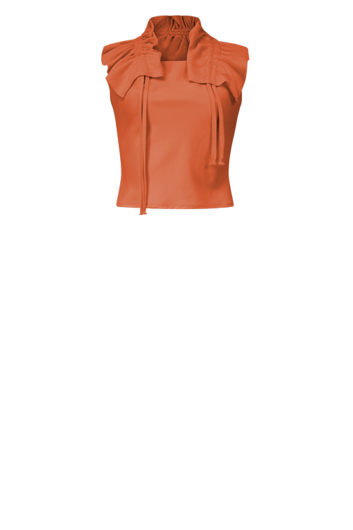 PRISCILLA Rust Shirts & Tops Leigh Schubert