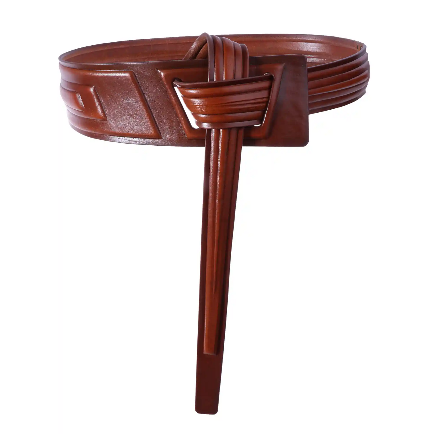 KNOT BELT Tan Accessories Clarisse Design