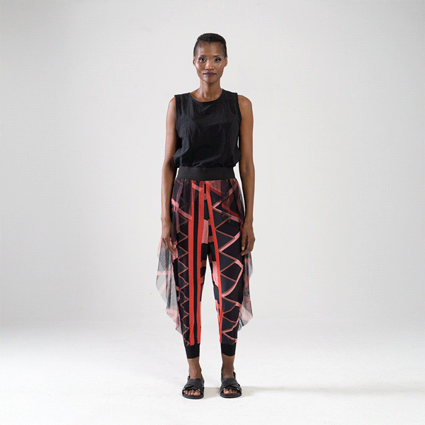 MANTAH Jmax Forest Print Pants Leigh Schubert
